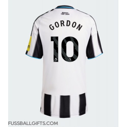 Newcastle United Anthony Gordon #10 Fußballbekleidung Heimtrikot Damen 2025-26 Kurzarm